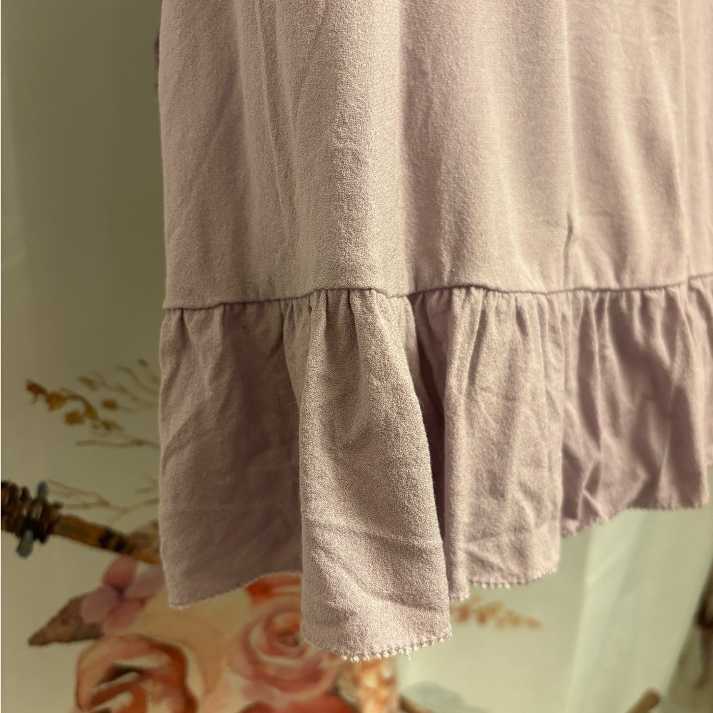 XS Sunday best Ruffled Lilac Dress - Picture 4 of 6